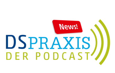 Logo des Datenschutz Praxis News-Podcast